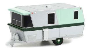 GREEN34120-A - Caravane sous blister de la série HITCHED Homes - Holiday House 1962
