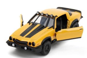 JAD34258 - Voiture de Transformers couleur jaune – CHEVROLET Camino 1977 Bumblebee