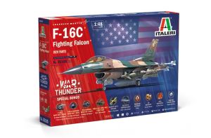 ITA35105 - Maquette à assembler et à peindre - F-16C Fighting Falcon - War Thunder