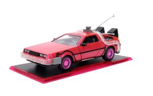 JAD35510 - Voiture de couleur rose - PINK SLIPS - BTTF Time Machine