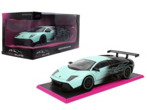 JAD35516 - Voiture de la gamme PINK SLIPS - LAMBORGHINI Murcielago LP640 couleur bleu et noir