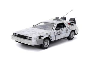 JAD36145 - Voiture du film Retour vers le Futur - Time Machine couleur grise