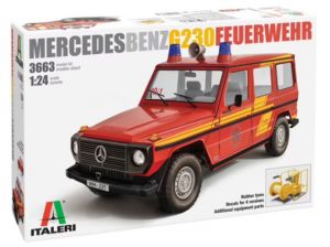 ITA3663 - Maquette à assembler et à peindre - MERCEDES  G230 Pompier