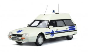 OT367 - Ambulance blanche de 1987 QUASAR HEULIEZ – CITROEN CX BREAK