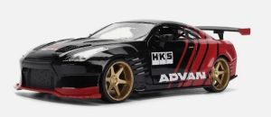 JAD37022 - Voiture de 2009 couleur noire - JDM TUNERS - NISSAN GT-R R35 Ben SOPRA