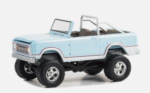 GREEN37300-B - Voiture sous blister de la série BARRETT JACKSON - FORD Bronco custom 1970