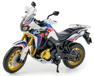 MST39300-O - Moto de couleur blanche bleue et rouge - HONDA Africa Twin DCT