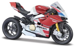 MST39300-P - Moto de couleur rouge et blanche - DUCATI Panigale V4 S Corse