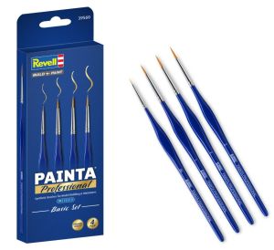 REV39560 - Accessoire pour maquette - 4 pinceaux dimensions : 00 1 2 3