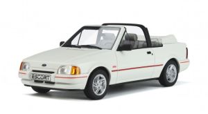 Voiture cabriolet de 1986 couleur blanche– FORD ESCORT MK4 XR3I