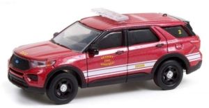 GREEN30257 - Voiture sous blister de police du service d'incendie de Détroit 2020 – FORD