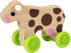 BRIO30309 - Jouet contenant 1 Pièces – Vache à pousser