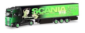 Camion avec semi frigorifique GS Transport - SCANIA CS HD 4x2