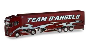 Camion avec remorque frigorifique BRUNO VALCARENGHI - SCANIA CS HD 4x2