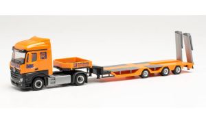 HER313308 - Camion avec porte engins ROLF RIEDEL – MERCEDES Actros S. 4x2