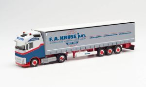 HER313407 - Camion avec remorque bâhcée FAKRUSE – VOLVO FH Gl. 4X2