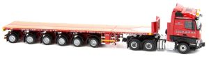 IMC32-0039 - Camion avec plateau CRANE HIRE – Mercedes Arocs 8x4