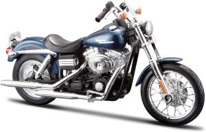 MST32320-F - Moto de 2006 bleue -HARLEY DAVIDSON FXDBI Dyna Street Bob