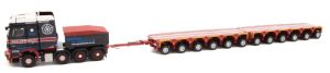 Camion avec plateau GCS JOHNSON  - MERCEDES Arocs 8x4