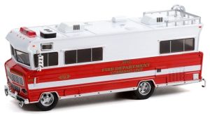 Véhicule sous blister des pompiers L'Illinois - WINNEBAGO CHIEFTAIN 1973 JOLIET