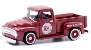 GREEN35220-A - Voiture sous blister de la série BLUE COLLAR Collection - FORD F-100 1954