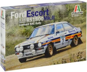ITA3650 - Maquette à assembler et à peindre - FORD Escort RS1800 Mk.II Rallye Lombard RAC
