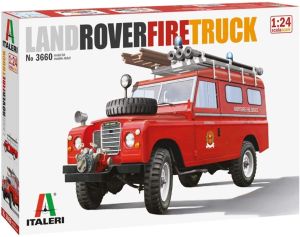 Maquette à assembler et à peindre - LAND ROVER Pompiers