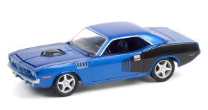 GREEN37230-C - Voiture de Barrett JACKSON sous blister - PLYMOUTH Barracuda