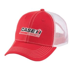 CAS377766 - Casquette en maille de couleur rouge et blanche – CASE IH