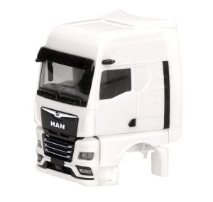 HER086332 - 2 unités en kit à monter - MAN TGX GX cabine déflecteurs et caméra de rétroviseur blanc