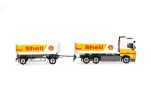 HER316071 - Camion citerne avec remorque 1+1 essieux SHELL - VOLVO FG FD 6x2