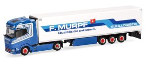 HER319058 - Camion avec remorque frigorifique 3 essieux F.MURPFDAF XG 4x2