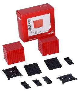 HER053594-004 - 2 unités en kit à monter - Container 10 pieds avec support