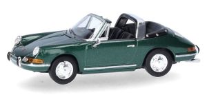HER033732-004 - Voiture cabriolet vert métallisé - PORSCHE 911 Targa