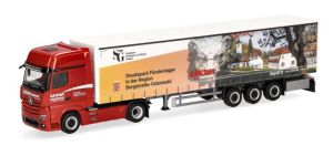 HER939263 - Camion avec remorque 3 essieux GARTNER - Parc national de Fürstenlager – MERCEDES BENZ Actros 2018 4x2