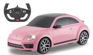 JAM402113 - Voiture télécommandée de couleur rose – Coccinelle VW