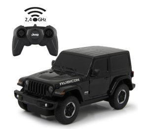 JAM405196 - Voiture télécommandé avec vitre noire - JEEP Wrangler JL noire