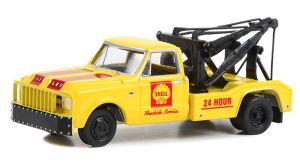 Voiture sous blister de la série SHELL OIL Spécial Édition - CHEVROLET C-30 de 1967 Service de dépannage SHELL 24H sur 24