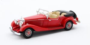 MTX41302-141 - Voiture de 1934 couleur rouge - MERCEDES 500K Tourer  Mayfair