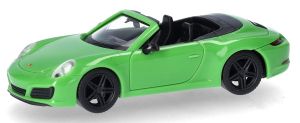 HER420365 - Voiture de couleur vert - PORSCHE 911 Carrera 2 cabriolet