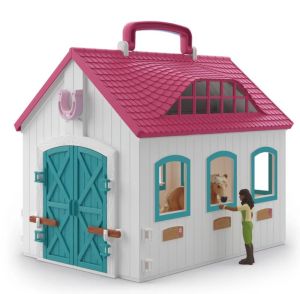 SHL42703 - Accessoire de l'univers Horse Club - Écurie Transportable