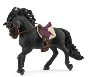 SHL42707 - Figurine de l'univers Horse Club - Etalon pure race espagnole avec selle et bride