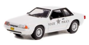 GREEN42990-B - Voiture sous blister de la série HOT PURSUIT – FORD Mustang SSP de 1993 Oregon State Police