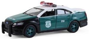 GREEN43050-B - Voiture sous blister de la série HOT PURSUIT - Police de New York - FORD taurus 2024 NYPD