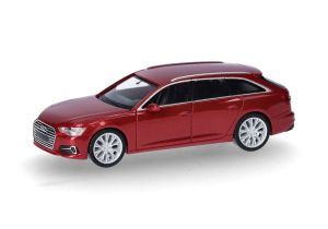 HER430647-005 - Voiture rouge métallisé - AUDI A6 Avant