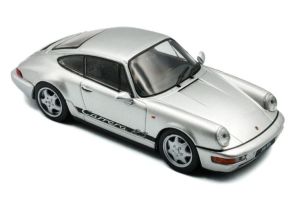 SOL4312904 - Voiture de 1994 couleur grise avec bande noire - PORSCHE 911 (964) RS