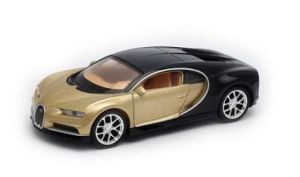 WEL43738GD - Voiture de 2017 gold et noir – BUGATTI Chrion