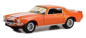 GREEN44980-C - Voiture sous blister de la série LOST - CHEVROLET Camaro Z28 1971 couleur orange