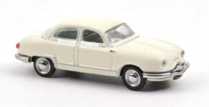 NOREV451898 - Voiture de 1957 couleur blanche - PANHARD Dyna Z12