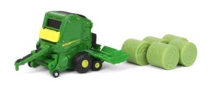 ERT45902 - Presse à balles rondes avec 6 balles – JOHN DEERE 561R